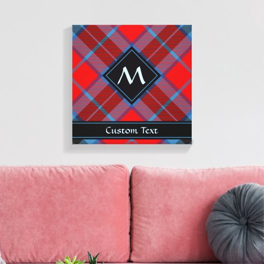 Clan MacTavish Tartan Leinwanddruck (Insitu (Wohnzimmer))