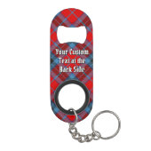 Clan MacTavish Tartan Mini Flaschenöffner (Rückseite)
