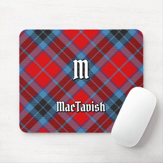 Clan MacTavish Tartan Mousepad (Mit Mouse)