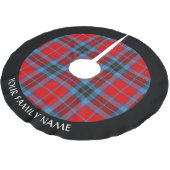 Clan MacTavish Tartan Polyester Weihnachtsbaumdecke (Schrägansicht)