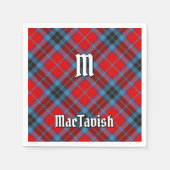 Clan MacTavish Tartan Serviette (Vorderseite)