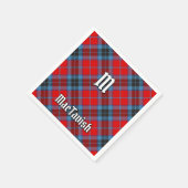 Clan MacTavish Tartan Serviette (Ecke)