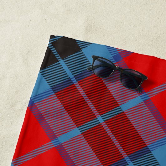 Clan MacTavish Tartan Strandtuch (Beispiel)