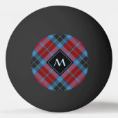 Clan MacTavish Tartan Tischtennisball (Vorderseite)