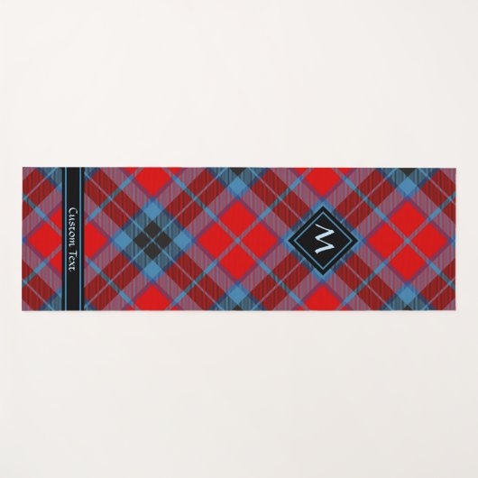 Clan MacTavish Tartan Yogamatte (Vorderseite (Horizontal))