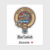 Clan MacTavish Wappen Aufkleber (Blatt)