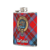 Clan MacTavish Wappen Flask Flachmann (Links)