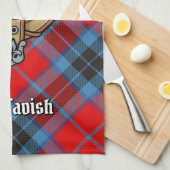 Clan MacTavish Wappen Geschirrtuch (Viertel Falte)