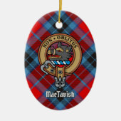 Clan MacTavish Wappen Keramik Ornament (Vorne)