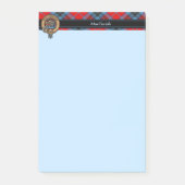 Clan MacTavish Wappen Postit Notes Post-it Klebezettel (Vorderseite)