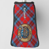 Clan MacTavish Wappen über Tartan Golf Headcover (Rotieren 90)
