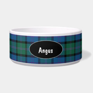Clan MacThomas Kariert Custom Dog Bowl Napf