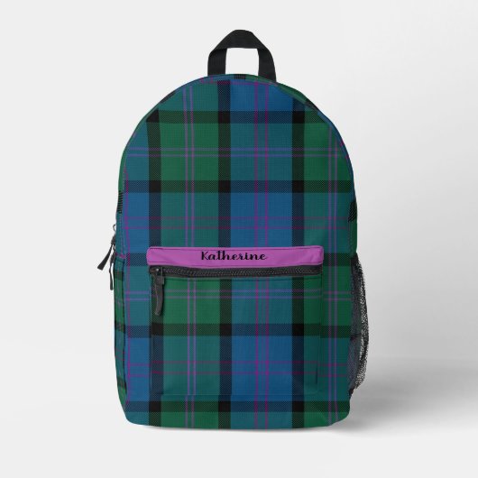 Clan MacThomas Personalisiert Bedruckter Rucksack (Vorderseite)