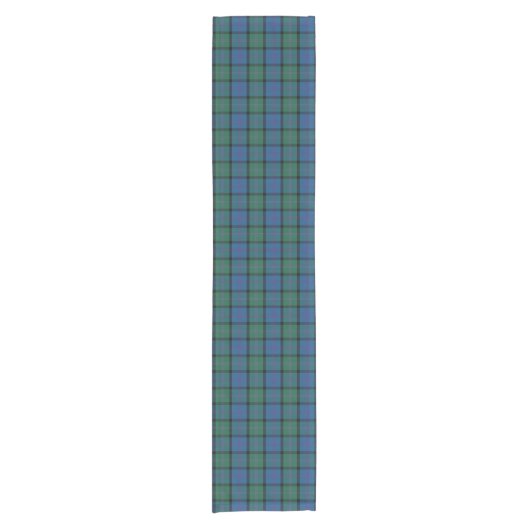 Clan MacThomas Tartan Kariert Table Runner Kurzer Tischläufer (Vorderseite)