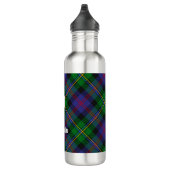 Clan Malcolm Tartan Edelstahlflasche (Rechts)