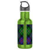 Clan Malcolm Tartan Edelstahlflasche (Rückseite)