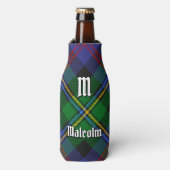 Clan Malcolm Tartan Flaschenkühler (Flaschenvorderseite)
