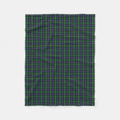 Clan Malcolm Tartan Fleecedecke (Vorderseite)