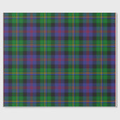 Clan Malcolm Tartan Geschenkpapier (Flach)