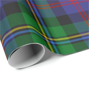 Clan Malcolm Tartan Geschenkpapier