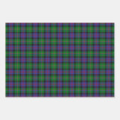 Clan Malcolm Tartan Geschenkpapier Set (Vorderseite)
