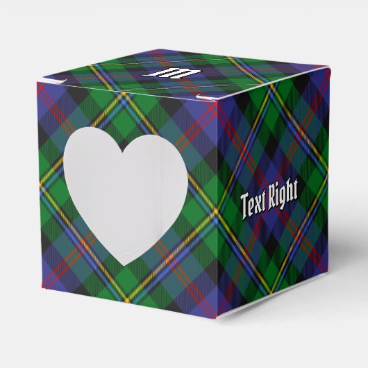Clan Malcolm Tartan Geschenkschachtel (Vorderseite)