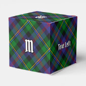 Clan Malcolm Tartan Geschenkschachtel (Rückseite)