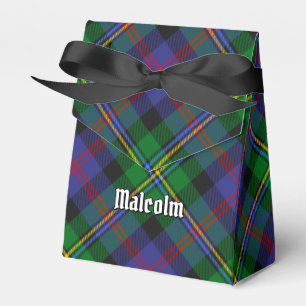 Clan Malcolm Tartan Geschenkschachtel