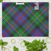 Clan Malcolm Tartan Geschirrtuch (Gefaltet)