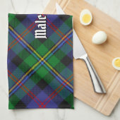 Clan Malcolm Tartan Geschirrtuch (Viertel Falte)
