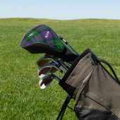 Clan Malcolm Tartan Golf Headcover (In SItu)