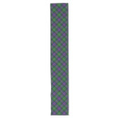 Clan Malcolm Tartan Großer Tischläufer (Vorderseite)