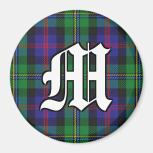Clan Malcolm Tartan Kariert Accents Magnet