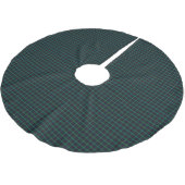 Clan Malcolm Tartan Karo Polyester Weihnachtsbaumdecke (Schrägansicht)