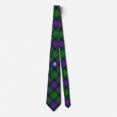 Clan Malcolm Tartan Krawatte (Vorderseite)
