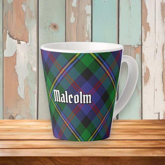 Clan Malcolm Tartan Milchtasse