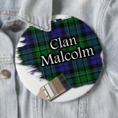 Clan Malcolm Tartan Paint Brush Button (Beispiel)