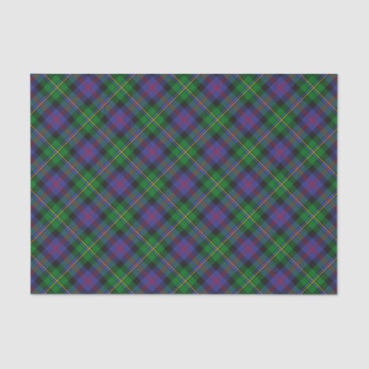 Clan Malcolm Tartan Seidenpapier (Vorderseite)