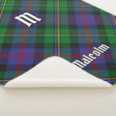 Clan Malcolm Tartan Sherpadecke (3/4)