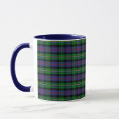 Clan Malcolm Tartan Tasse (Links)