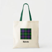 Clan Malcolm Tartan Tragetasche (Vorne)