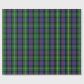 Clan-MalcolmTartan Geschenkpapier (Flach)