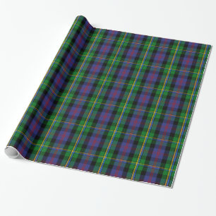 Clan-MalcolmTartan Geschenkpapier