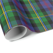 Clan-MalcolmTartan Geschenkpapier (Rolleneckpunkt)