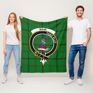 Clan Mar Tribe Tartan Kariert Fleecedecke