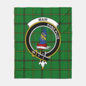 Clan Mar Tribe Tartan Kariert Fleecedecke (Vorderseite)