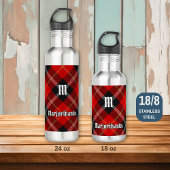 Clan Marjoribanks Tartan Edelstahlflasche