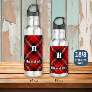 Clan Marjoribanks Tartan Edelstahlflasche