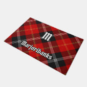 Clan Marjoribanks Tartan Fußmatte (Schrägansicht)