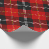Clan Marjoribanks Tartan Geschenkpapier (Ecke)